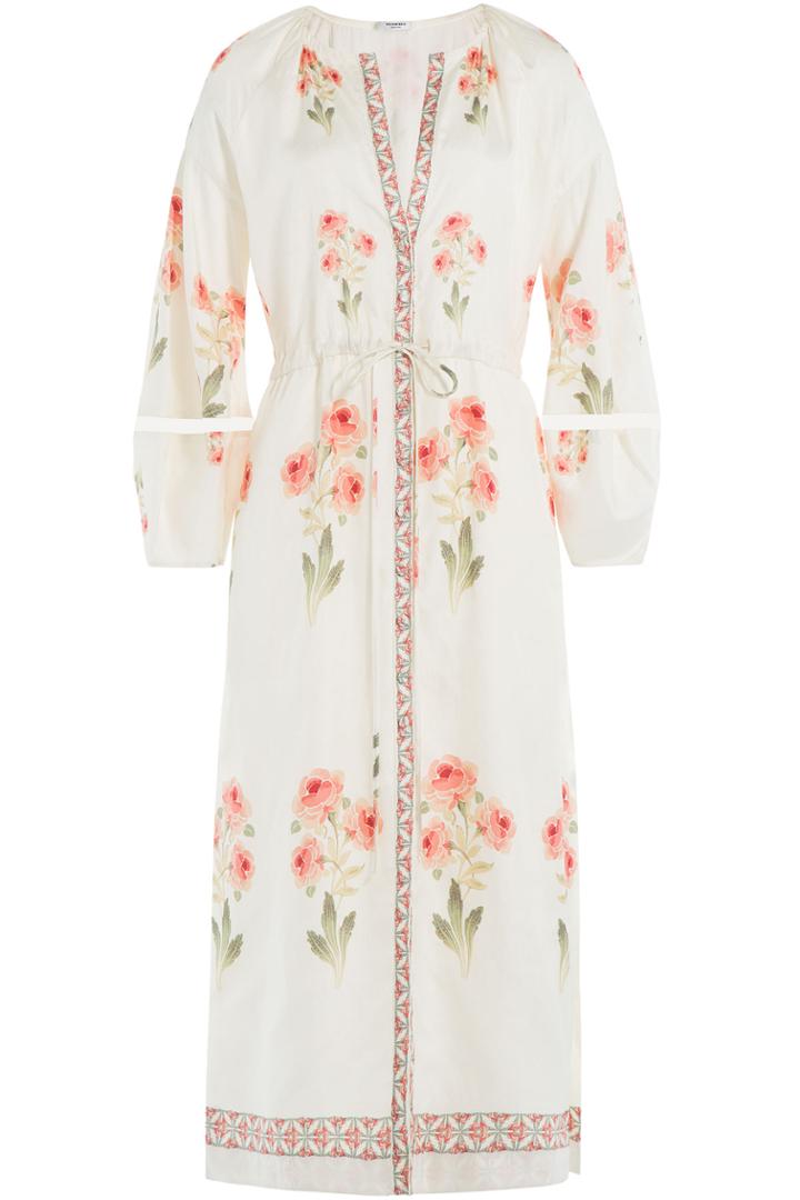 Vilshenko Vilshenko Printed Silk Dress - Multicolor