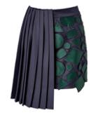 Mary Katrantzou Wool Jumbar Mini-skirt