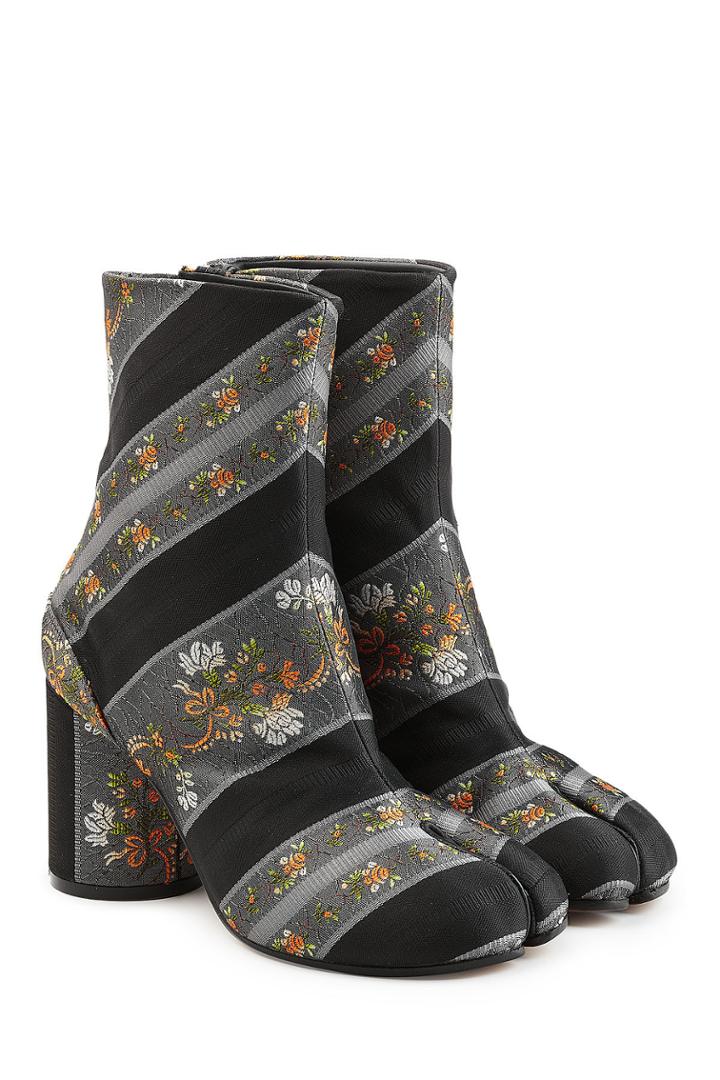 Maison Margiela Maison Margiela Jacquard Ankle Boots