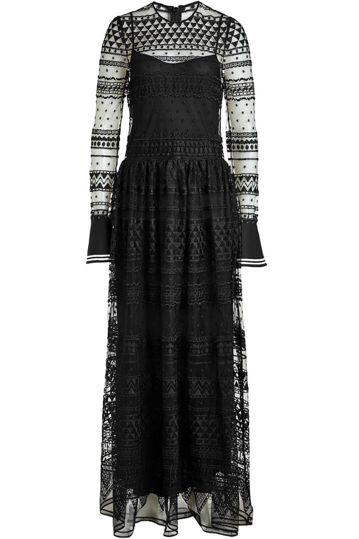 Philosophy Di Lorenzo Serafini Philosophy Di Lorenzo Serafini Floor Length Dress With Lace