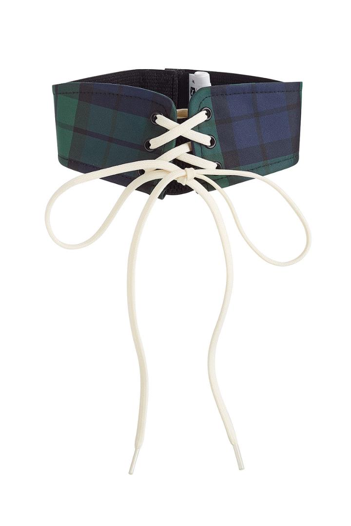 Fenty Puma By Rihanna Fenty Puma By Rihanna Plaid Choker Necklace
