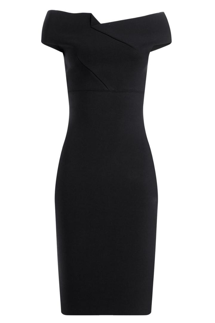 Roland Mouret Roland Mouret Tailored Pencil Dress - Black
