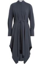 Nobi Talai Nobi Talai Asymmetric Shirt Dress - Blue