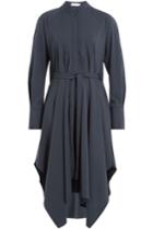 Nobi Talai Nobi Talai Asymmetric Shirt Dress - Blue