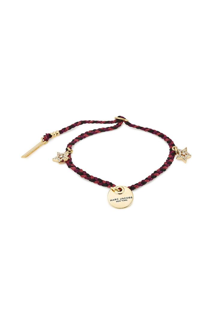 Marc Jacobs Marc Jacobs Charm Embellished Bracelet - Red