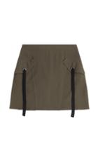 Damir Doma Silk Skirt With Perforated Detail