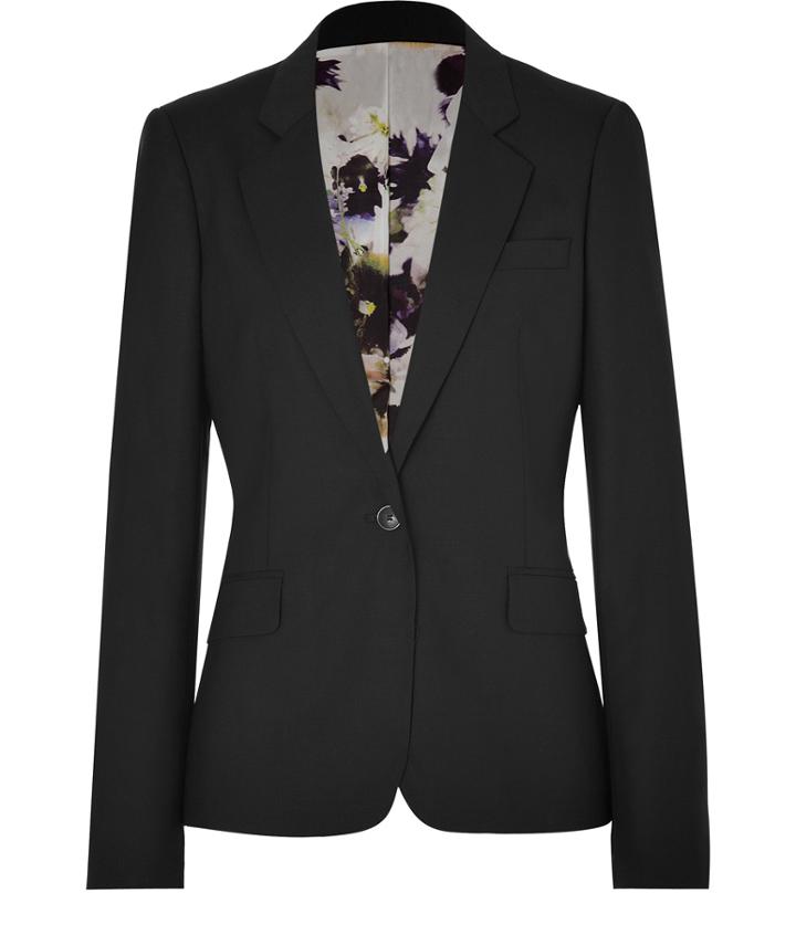 Paul Smith Black Black Wool Blazer
