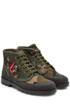 Valentino Valentino New Uniform Fabric Boots