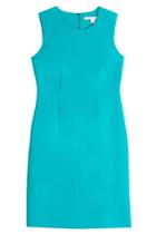 Diane Von Furstenberg Diane Von Furstenberg Tailored Dress - Turquoise