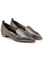 Nicholas Kirkwood Nicholas Kirkwood Beya Metallic Leatherloafers