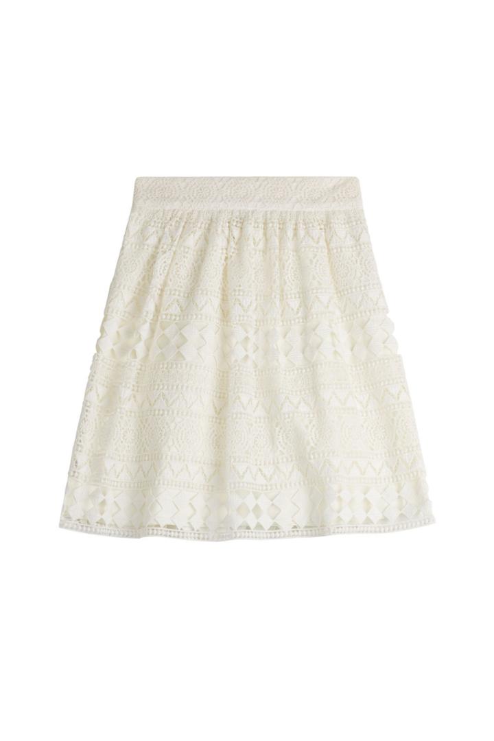 Philosophy Di Lorenzo Serafini Philosophy Di Lorenzo Serafini Lace Crochet Skirt - None