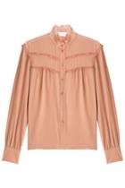 See By Chloé See By Chloé Silk Blouse With Lace