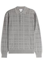 Brioni Brioni Wool-cashmere-silk Pullover - Grey