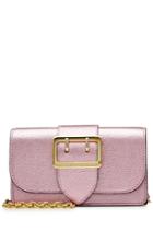 Burberry Shoes & Accessories Burberry Shoes & Accessories Leather Shoulder Bag - Rose
