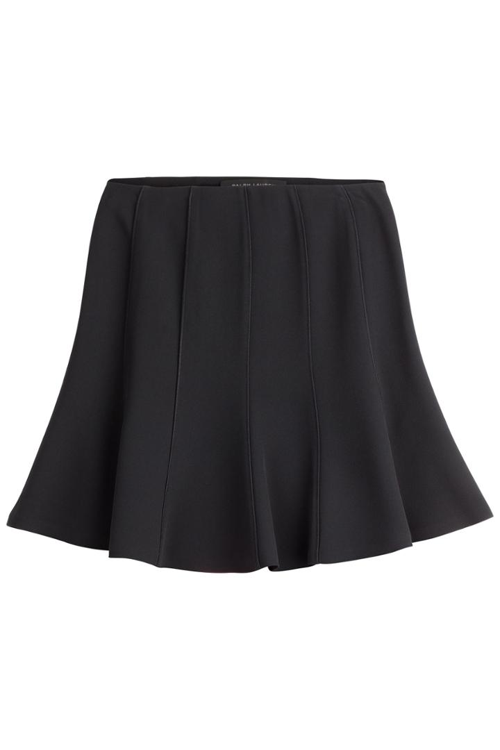 Ralph Lauren Black Label Ralph Lauren Black Label Caralyn Silk Skirt - Black