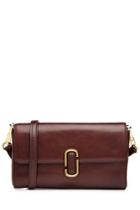 Marc Jacobs Marc Jacobs Leather Shoulder Bag With Contrast Trim - Red
