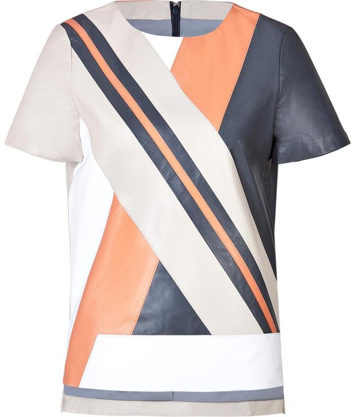 Jonathan Simkhai Leather Riot Top