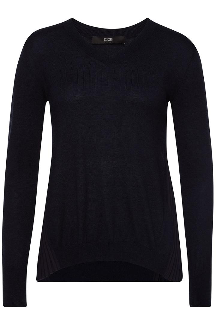 Steffen Schraut Steffen Schraut Knit Pullover With Pleated Back
