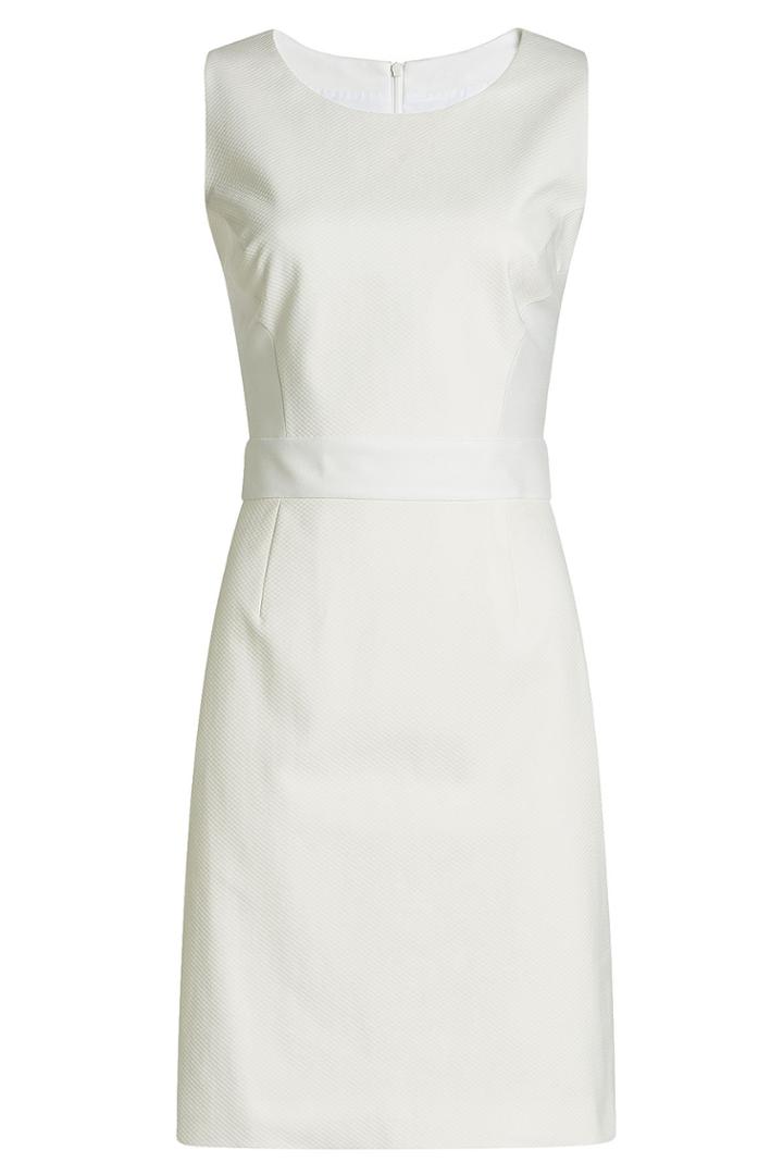 Hugo Hugo Sheath Dress With Cotton