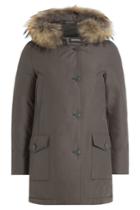Woolrich Woolrich Down Parka With Fur-trimmed Hood