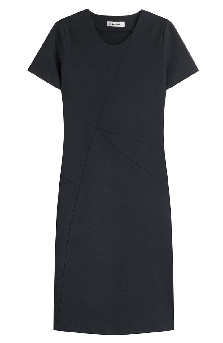Jil Sander Wool-blend Sheath Dress