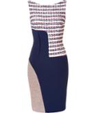 Prabal Gurung Asymmetric Patchwork Sheath Dress