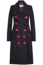 Burberry Burberry Wool Coat With Statement Buttons
