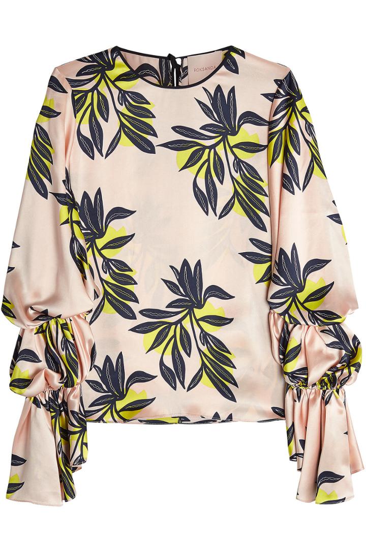 Roksanda Roksanda Nezu Printed Silk Blouse