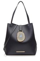 Roland Mouret Roland Mouret Leather Tote With Geode Closure