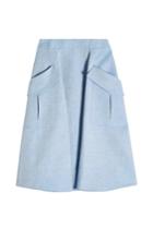 Carven Carven A-line Skirt With Oversized Pockets