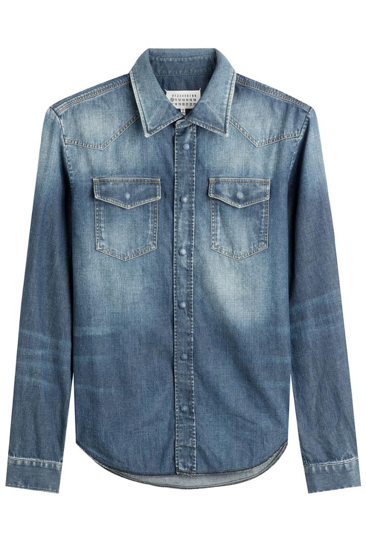 Maison Margiela Maison Margiela Denim Shirt - Blue