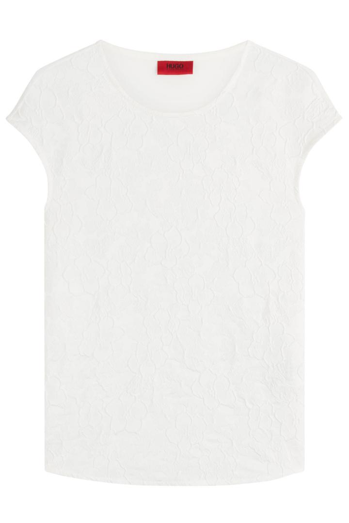 Hugo Hugo Embossed T-shirt - Beige