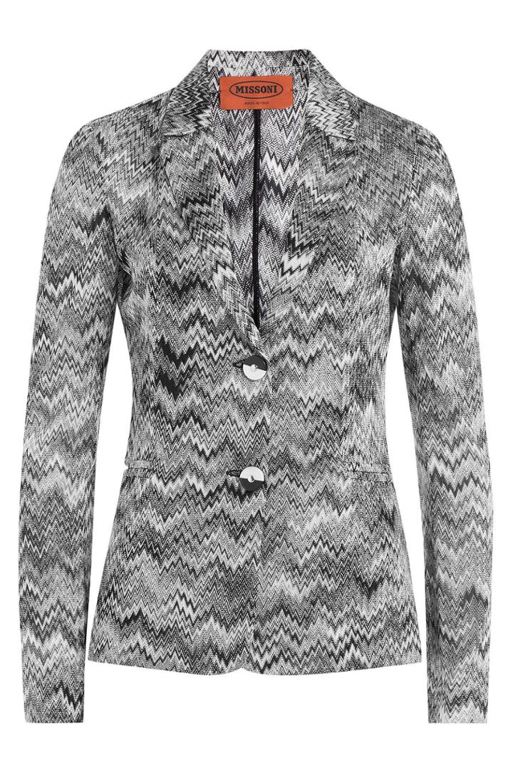 Missoni Missoni Chevron Knit Blazer