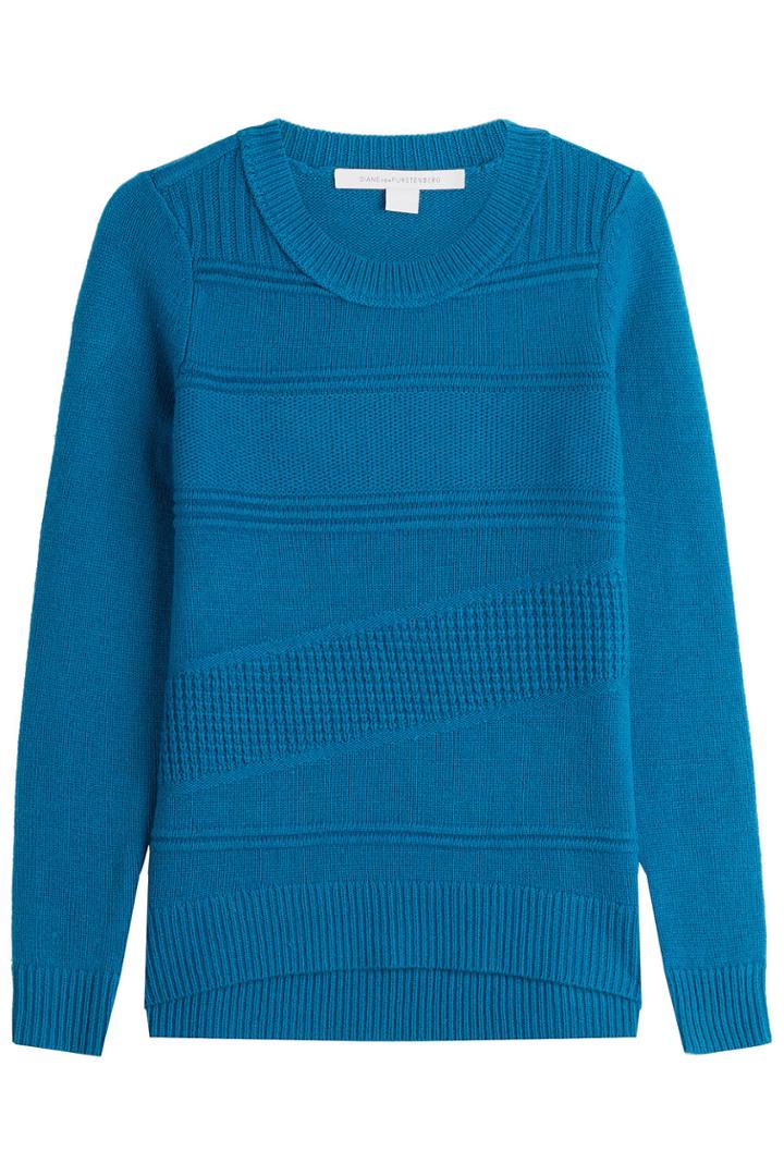 Diane Von Furstenberg Diane Von Furstenberg Wool Pullover With Cashmere - Multicolored