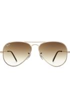 Ray-ban Ray-ban Classic Metal Aviator Sunglasses - Gold
