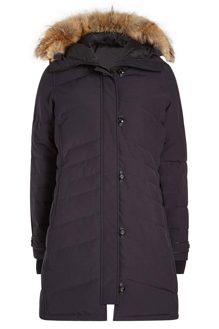 Canada Goose Canada Goose Lorette Quilted Down Parka With Fur-trimmed Hood