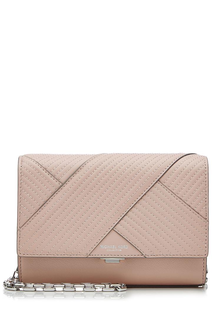 Michael Kors Michael Kors Leather Shoulder Bag - Pink