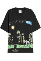 Vetements Vetements Elephant Luis Printed Cotton T-shirt