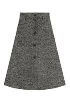 Philosophy Di Lorenzo Serafini Philosophy Di Lorenzo Serafini Wool Herringbone A-line Skirt