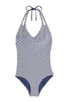 Heidi Klum Heidi Klum Striped Swimsuit