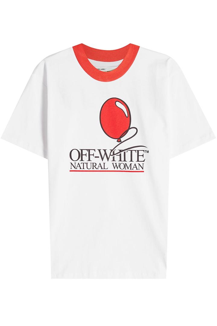 Off-white Off-white Foundation New Printed Cotton T-shirt