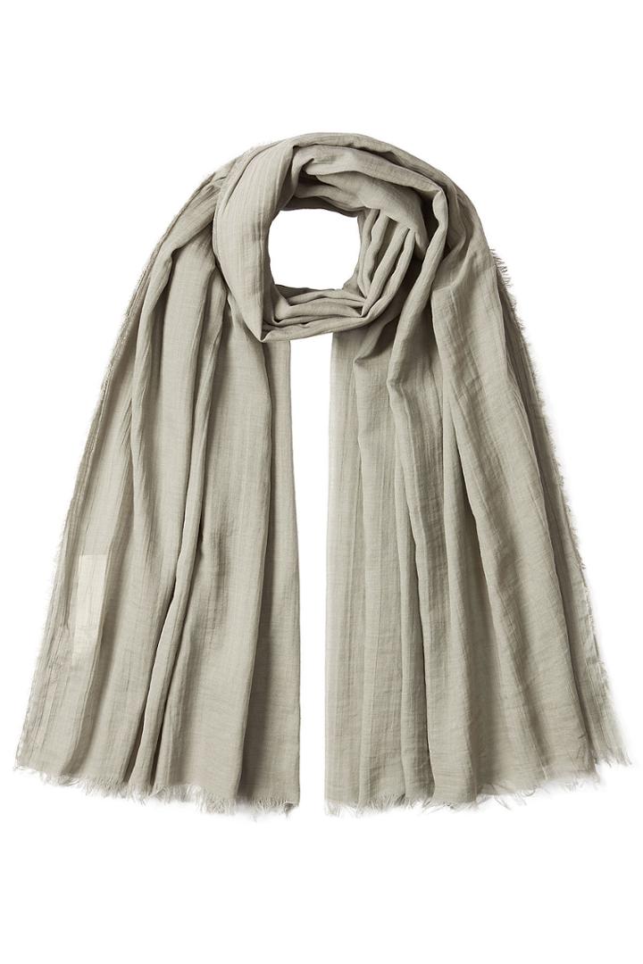 Rick Owens Rick Owens Cotton Scarf With Silk - Green