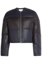 T By Alexander Wang T By Alexander Wang Cropped Down Jacket - Blue