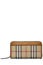 Burberry Burberry Checked Fabric Wallet
