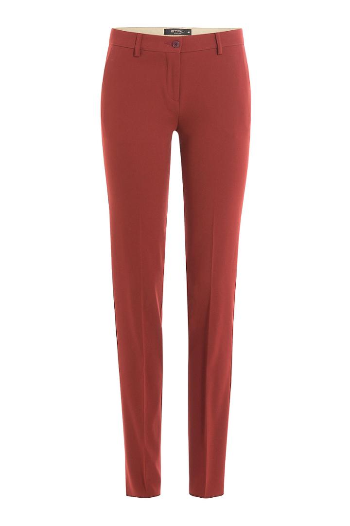 Etro Etro Slim Trousers - Red