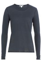 James Perse James Perse Long-sleeved Cotton Top