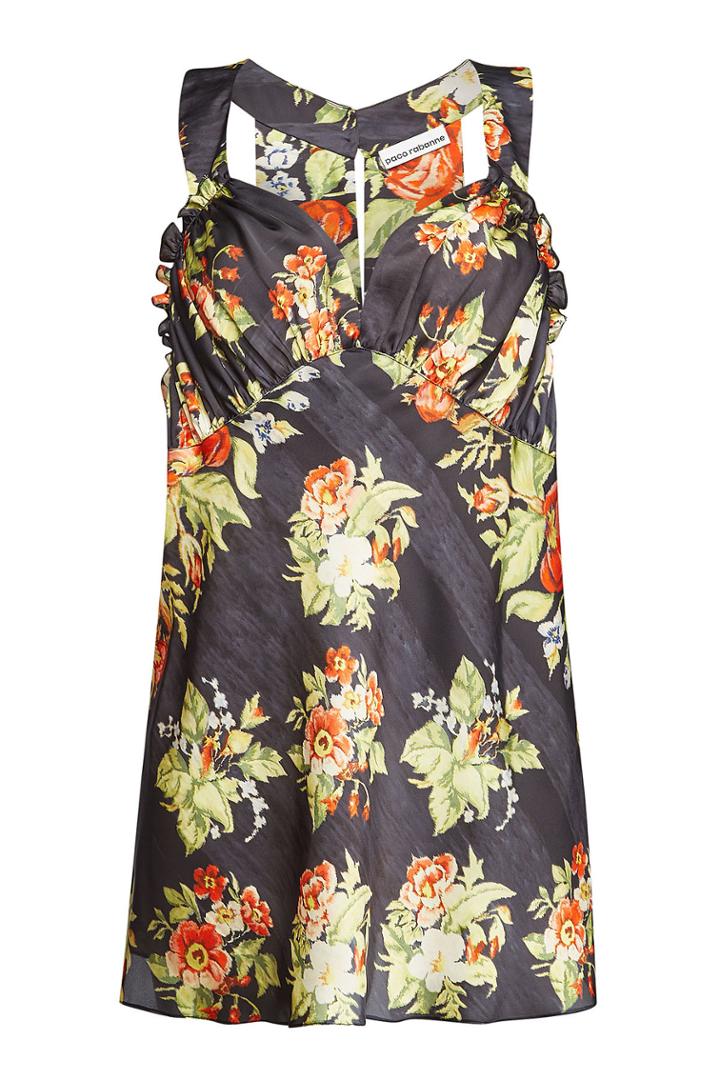 Paco Rabanne Paco Rabanne Printed Mini Dress