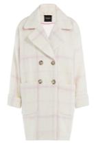 Juicy Couture Juicy Couture Wool Coat With Mohair - Beige