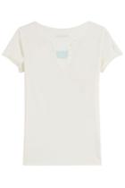Zadig & Voltaire Zadig & Voltaire Cotton T-shirt With Skull Print - White