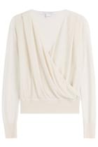 Diane Von Furstenberg Diane Von Furstenberg Wrapped Knit Top - Beige